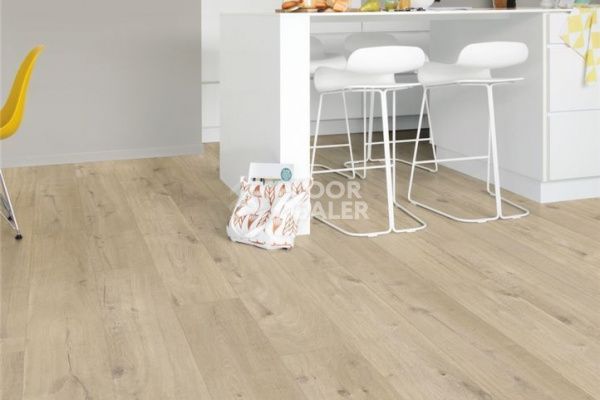 Плитка ПВХ Quick Step Livyn Pulse Click Plus PUCP PUCP40103   Дуб хлопковый бежевый фото 1 | FLOORDEALER